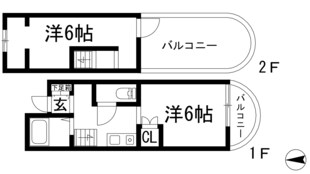 コスモ78の物件間取画像